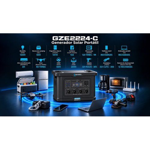 Зарядна станція GENERGY GZE-2224-C 2232 Вт/год