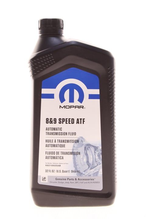 Олива MOPAR 8&9 Speed ATF, 1qt. 68218925AB