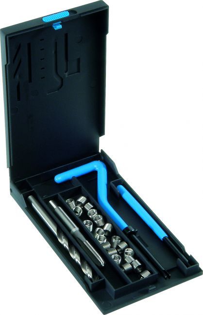 Набір для ремонту різьблення M 12x1,75 V-COIL, пластиковий кейс
