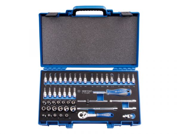 Набір головок з принаддям 1/4" 50 одиниць