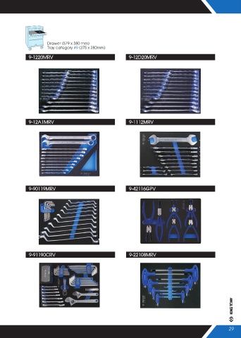 Набір знімачів стопорних кілець, ложемент EVO, 6 одиниць