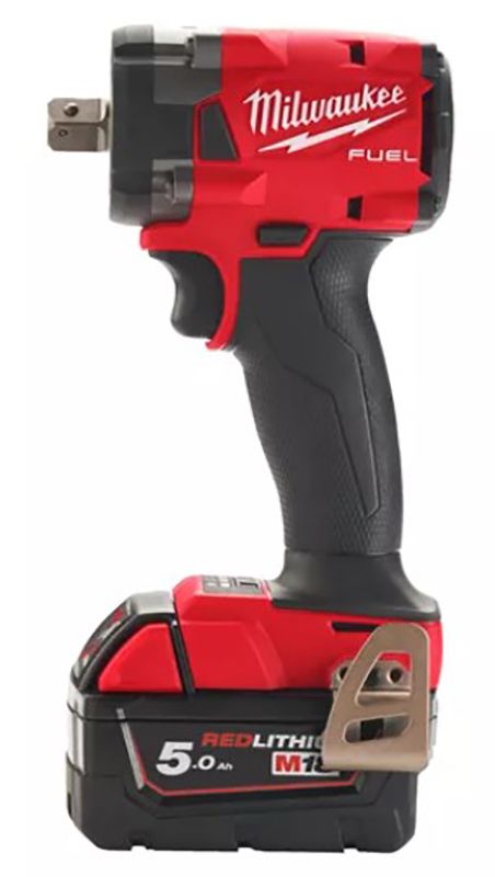 Гайковерт акумуляторний безщітковий 1/2'' MILWAUKEE, M18 FIW2P12-502X, 339Нм, з піном (зарядний пристрій M12-18 FC, 2 акумулятор
