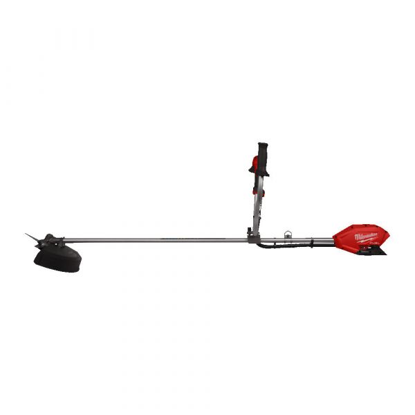 Коса акумуляторна безщіткова Milwaukee M18 FBCU-0 FUEL (+ ніж з 4 лезами, ключ T30, ранцева підвіска)