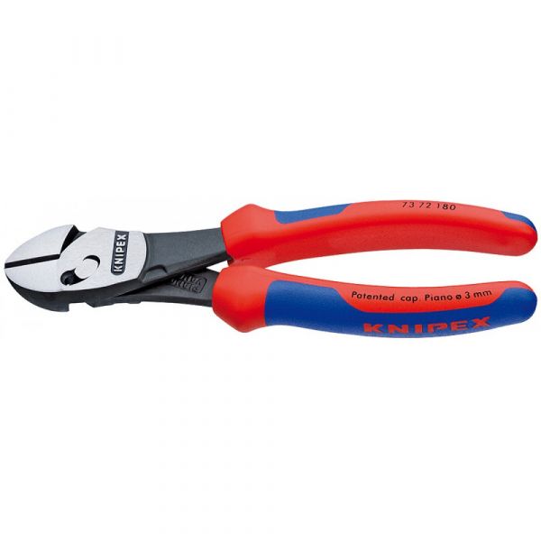 Кусачки бокові особливої потужності TwinForce KNIPEX 73 72 180 BK