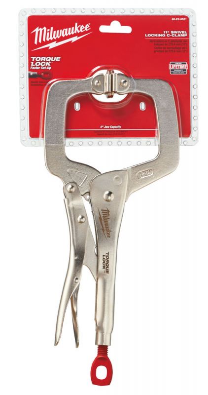 Струбцина Torque Lock MILWAUKEE, 280мм, (шарнірні губки)