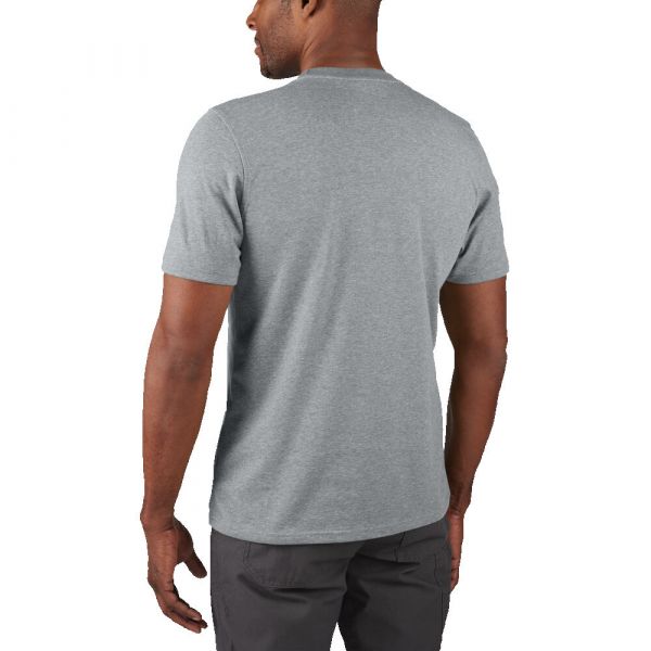 Футболка MILWAUKEE HTSSGR-XXL, легка з коротким рукавом, сіра, (розмір XXL)