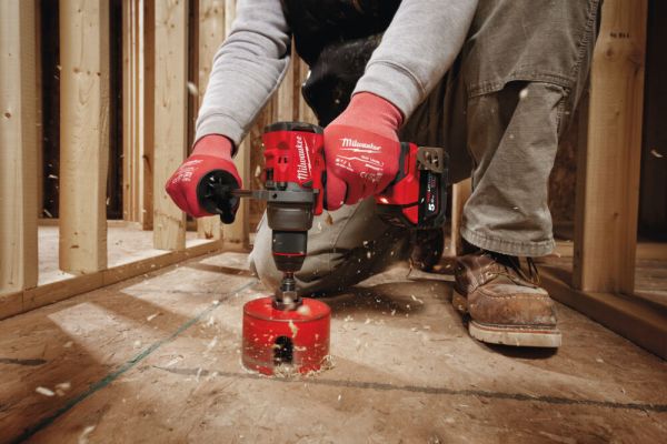 Дриль-шуруповерт акумуляторна безщіткова MILWAUKEE M18 FDD3-0X (158 м) (каркас+HDкейс) + M18 B5 подарунок