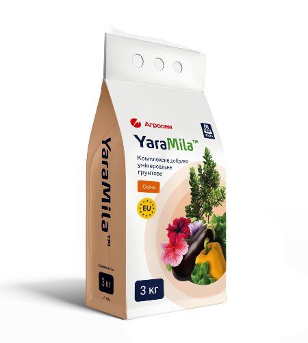 Удобрение универсальное почвенное Осень YaraMila - 3 кг