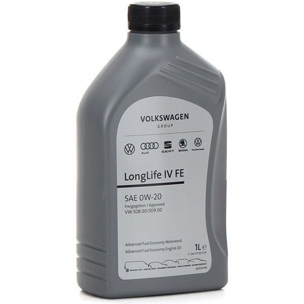 Олива VW LongLife IV FE 0W-20, 1л.  (VW Logo) GS60577C2