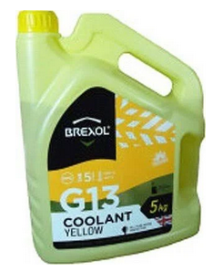 Антифриз BREXOL YELLOW G13 Antifreeze (жовтий) 10kg