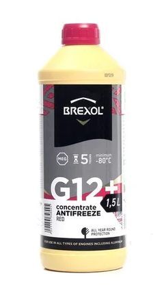 Антифриз Brexol red concentrate G12+ (-80C) 1,5L