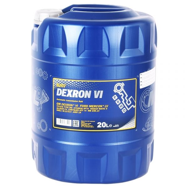 Трансмиссионное масло DEXRON VI Mannol - 20 л