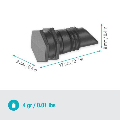 Заглушка Gardena Micro-Drip-System для шлангів 4,6 мм 3/16&quot; 10 шт
