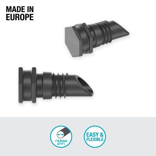 Заглушка Gardena Micro-Drip-System для шлангів 4,6 мм 3/16&quot; 10 шт