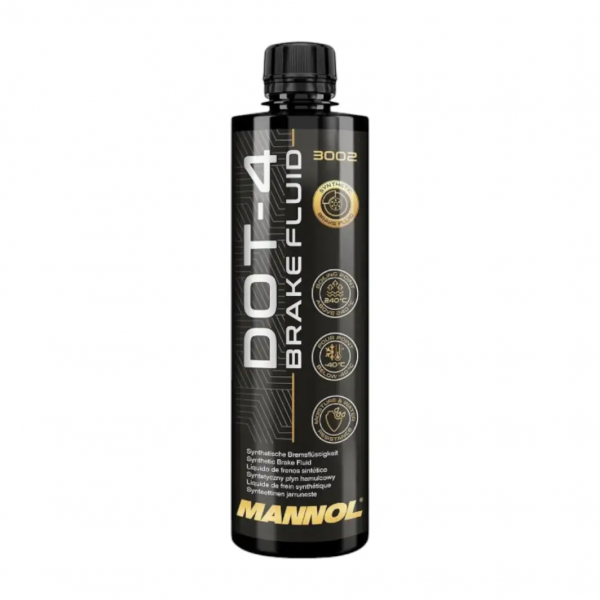 Гальмівна рідина Brake Fluid DOT-4 3002 Mannol - 0,45 л