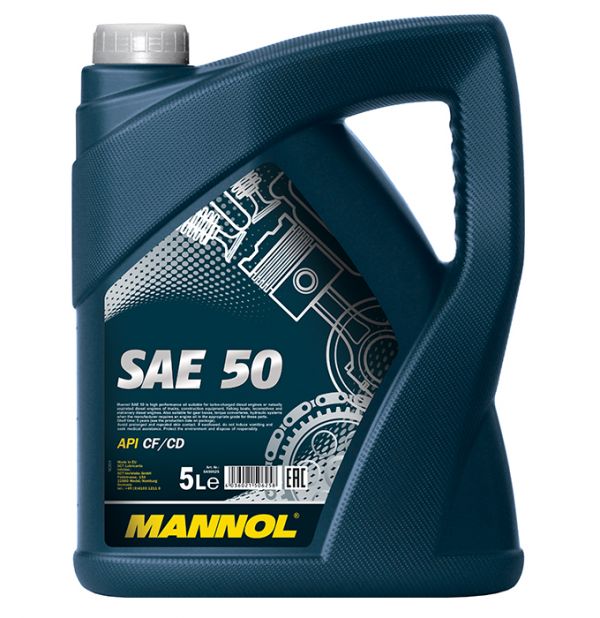 Масло моторное SAE 50 Mannol - 5 л