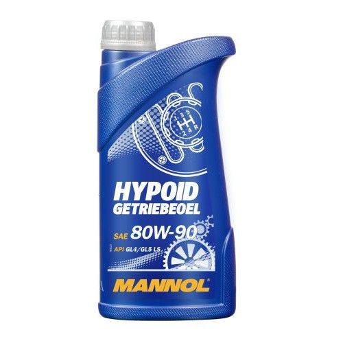 Трансмиссионное масло Hypoid Getriebeoel SAE 80W-90 Mannol - 1 л