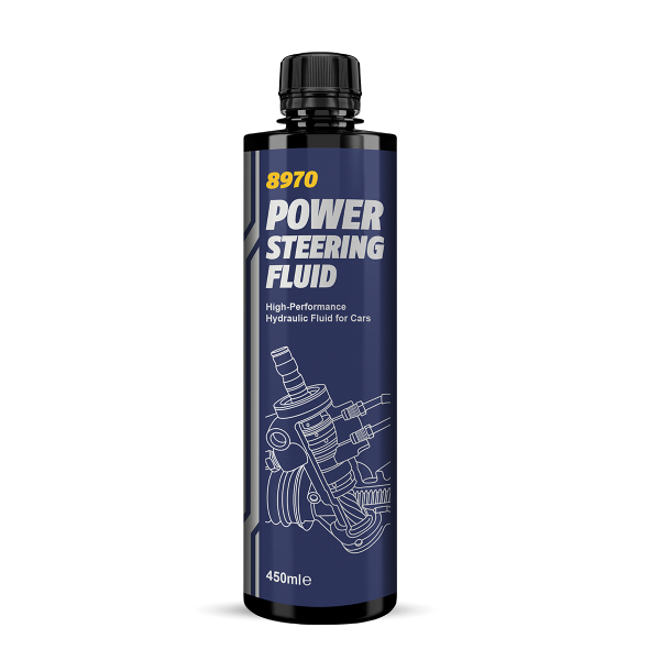 Масло трансмиссионное Power Steering Fluid Mannol - 0,45 л