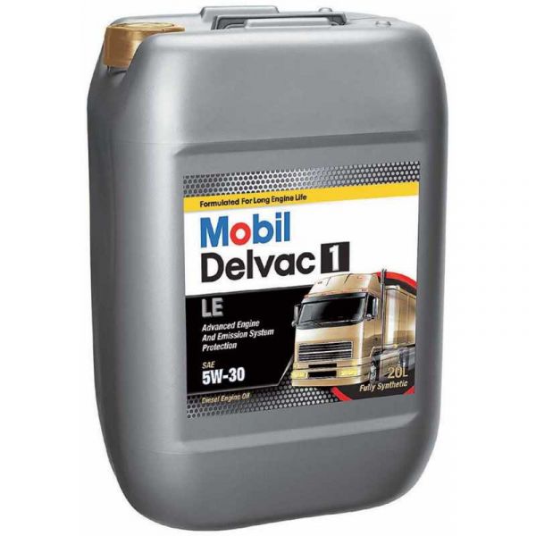 Масло моторное Delvac 1 LE 5W-30 Mobil - 20 л