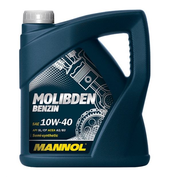 Олива моторна Molibden SAE 10W-40 Mannol - 5 л