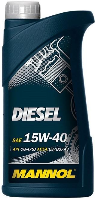 Олива моторна Diesel SAE 15W-40 Mannol - 1 л