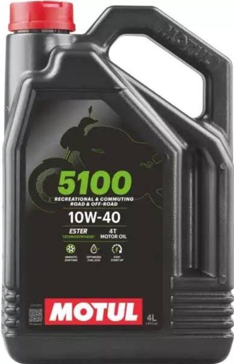 Олива Motul 5100 4T 10W-40, 4л. 104068.