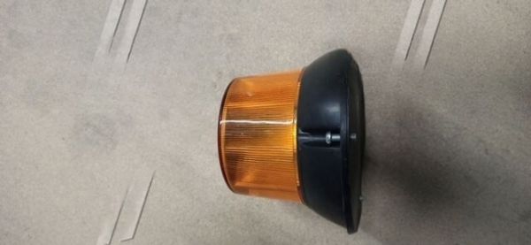Маяк проблисковий помаранчевий LED, 12 / 24V, 150 * 104,5mm, 1 режим, гвинти М6 (Руслан-Комплект)