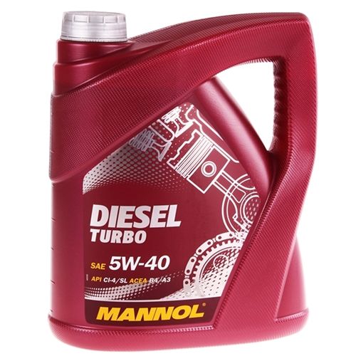 Олива моторна Diesel Turbo SAE 5W-40 Mannol - 5 л