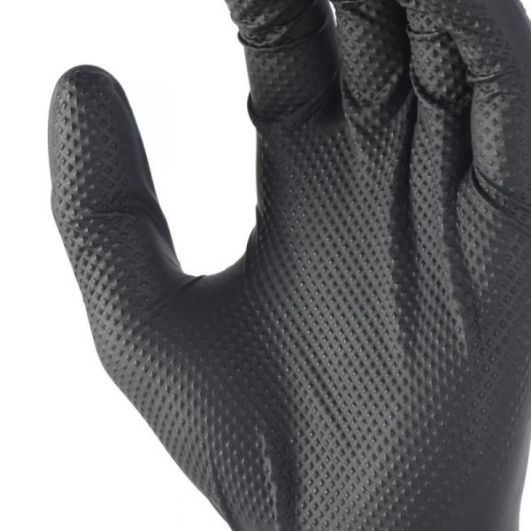 Нитриловые одноразовые перчатки размер 11/XXL (50 шт) MILWAUKEE 4932493237