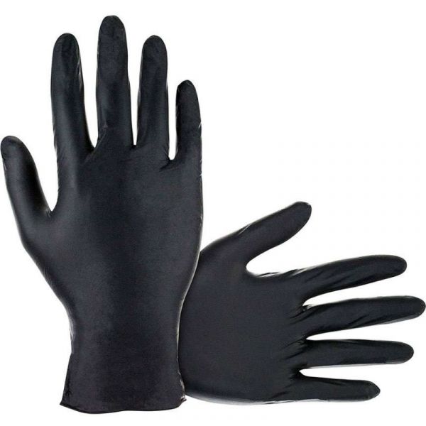 Нитриловые одноразовые перчатки размер 9/L (50 шт) MILWAUKEE 4932493235
