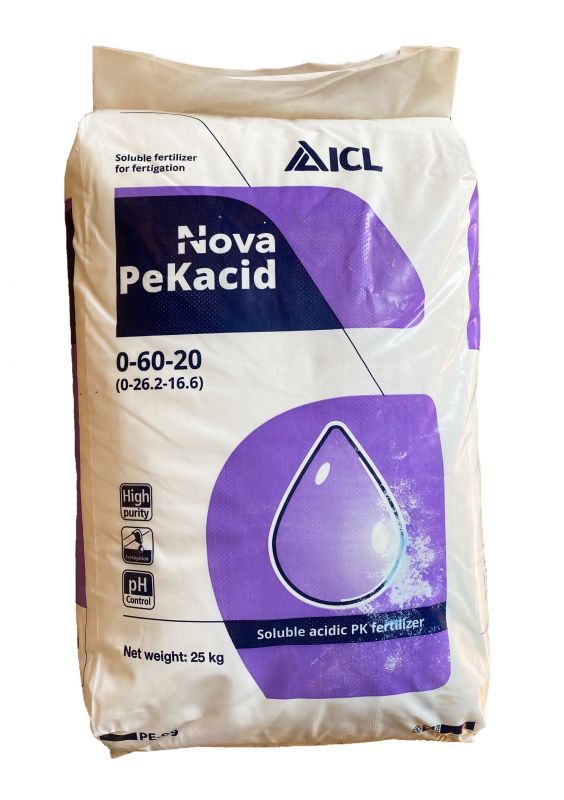 Монокалий Фосфат Пекасид 0-60-20 PeKacid, ICL - 25 кг