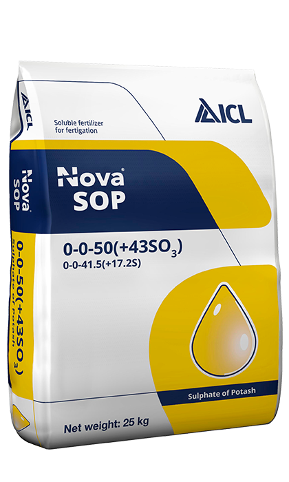 Удобрения сульфат калия Nova SOP ICL - 25 кг