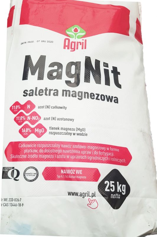 Добриво Нітрат магнію MagNit (Польща) Agril - 25 кг