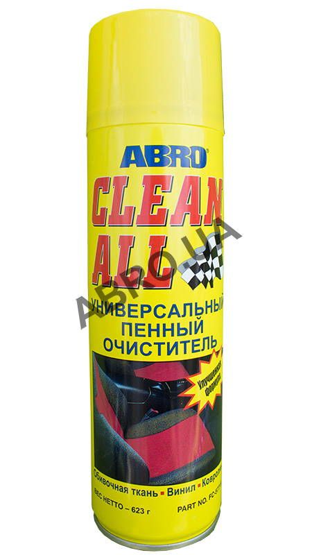 Очиститель салона пенный ABRO - 623 гр