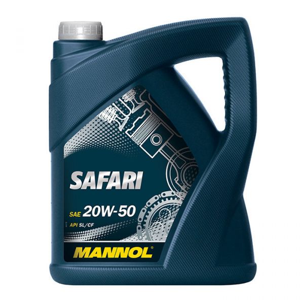 Масло моторное Safari SAE 20W-50 Mannol - 4 л