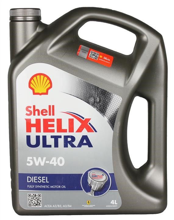 Олива моторна Helix Diesel Ultra SAE 5W-40 CF Shell - 4 л