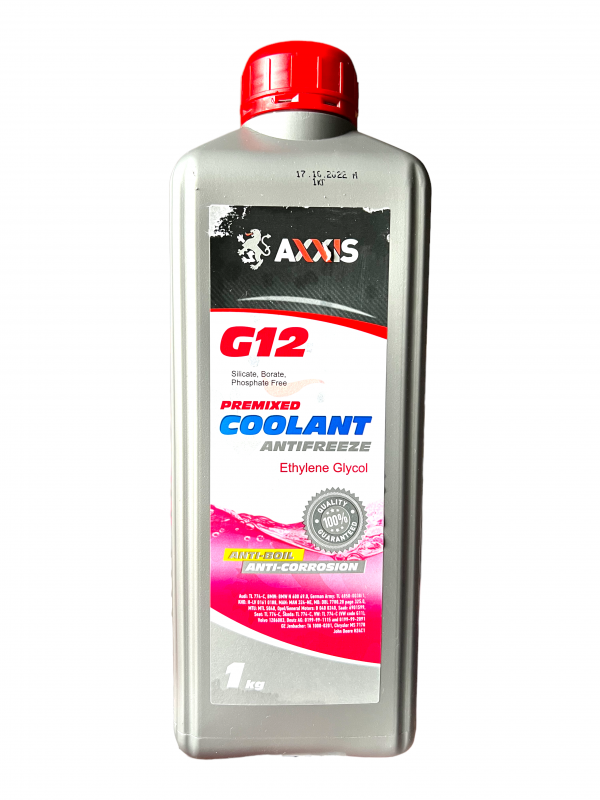 Антифриз G12 RED Сoolant Axxis  - 1 кg
