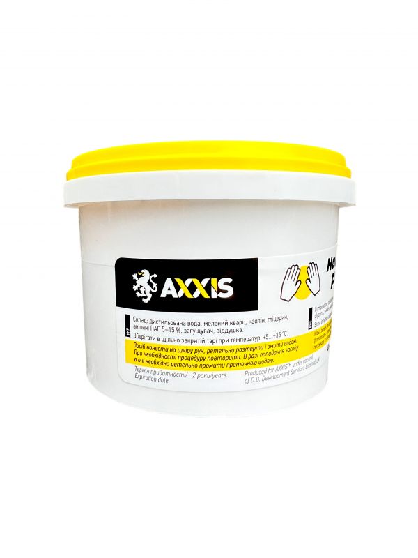 Паста для миття рук (очисник рук) (банку 0,4 кг) AXXIS