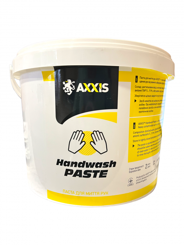 Паста для миття рук (очищувач рук) (відро 7 кг) AXXIS