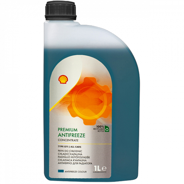 Антифриз Premium Antifreeze 774 C/P (G11) concentrate Shell - 1 л
