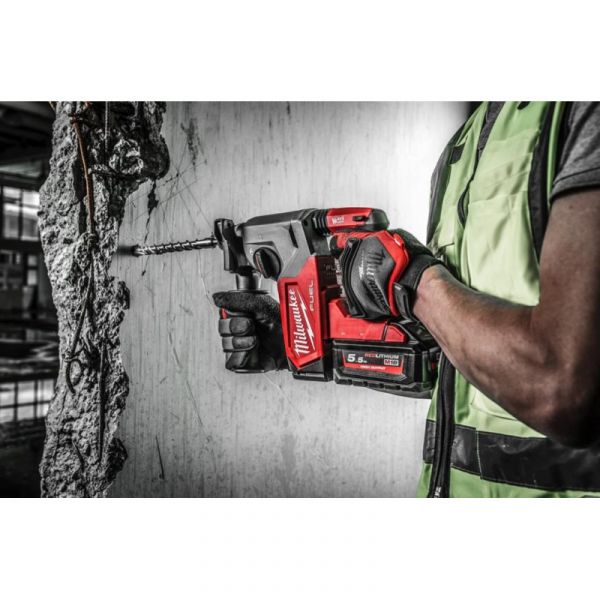 Перфоратор акумуляторний безщітковий SDS PLUS Milwaukee M18 FH-0X FUEL