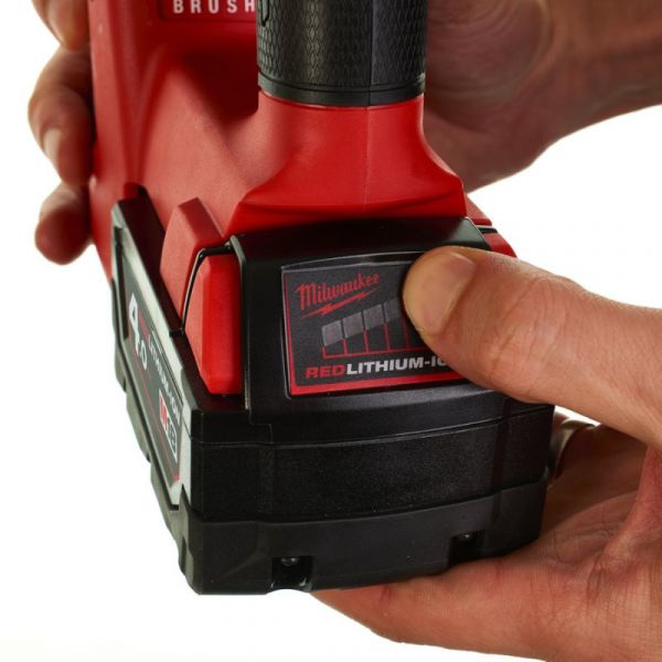 Перфоратор SDS-PLUS акумуляторний MILWAUKEE, M18 CHX-502Х, 2,5Дж (+ заряд.пристрій, 2 акум.Х 5Аг, HD