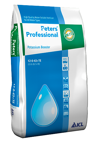 Удобрение Peters Professional Potassium Booster 12+0+43+Te ICL - 15 кг