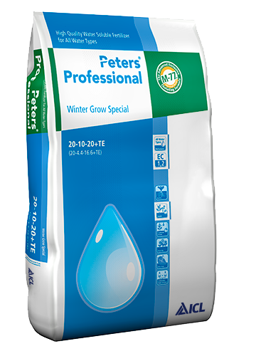 Удобрение Peters Professional Winter Grow Special 20-10-20 ICL - 15 кг