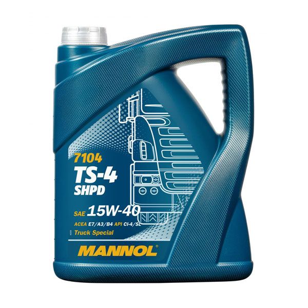 Олива моторна TS-4 EXTRA SHPD SAE 15W-40 Mannol - 7 л