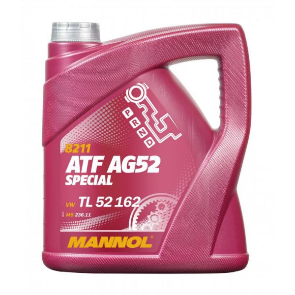 Трансмиссионное масло ATF AG52 Automatic Special Mannol - 4 л