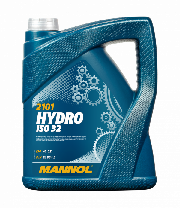 Гидравлическое масло ISO 32 Mannol -5 л