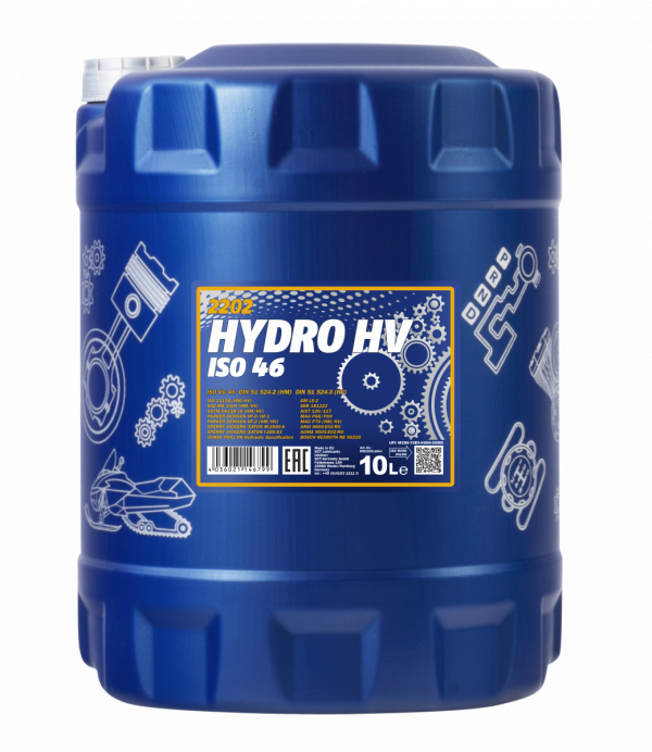Гидравлическое масло HV ISO 46 Mannol - 10 л