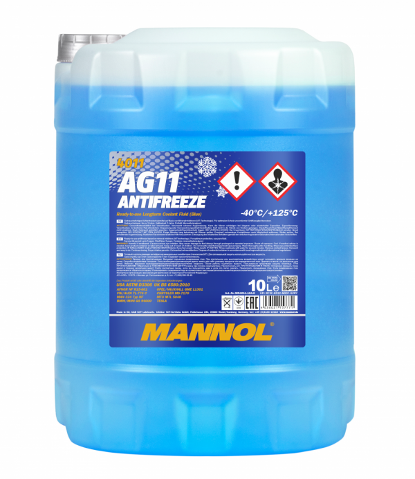Антифриз MN AG11 Mannol - 10 л