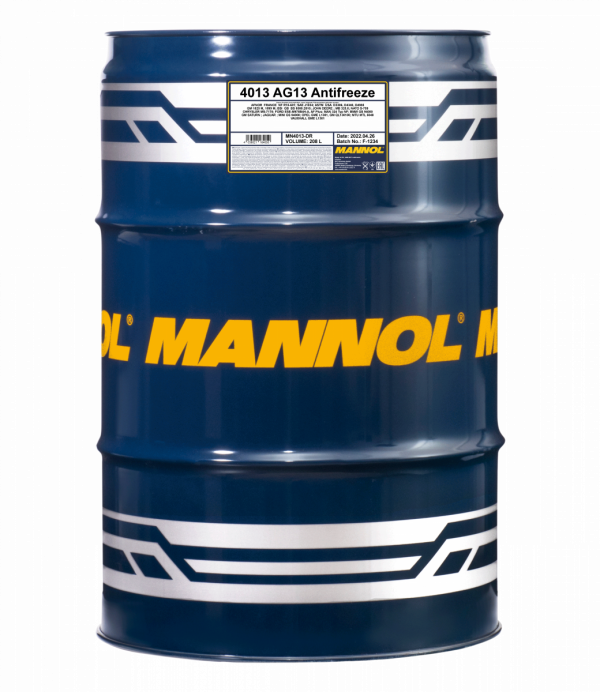 Антифриз MN AG13 Antifreeze Mannol - 208 л